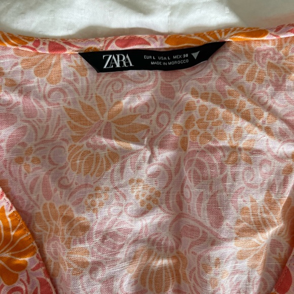 Zara crop tee size L - Picture 2 of 2